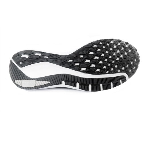 YOO CUT AND SAW BLACK CASUAL SHOES FOR GENTS - TRACK