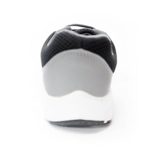 YOO CUT AND SAW BLACK CASUAL SHOES FOR GENTS - TRACK