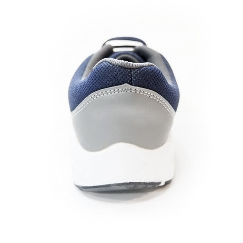 YOO CUT AND SAW NAVY BLUE CASUAL SHOES FOR GENTS - TRACK