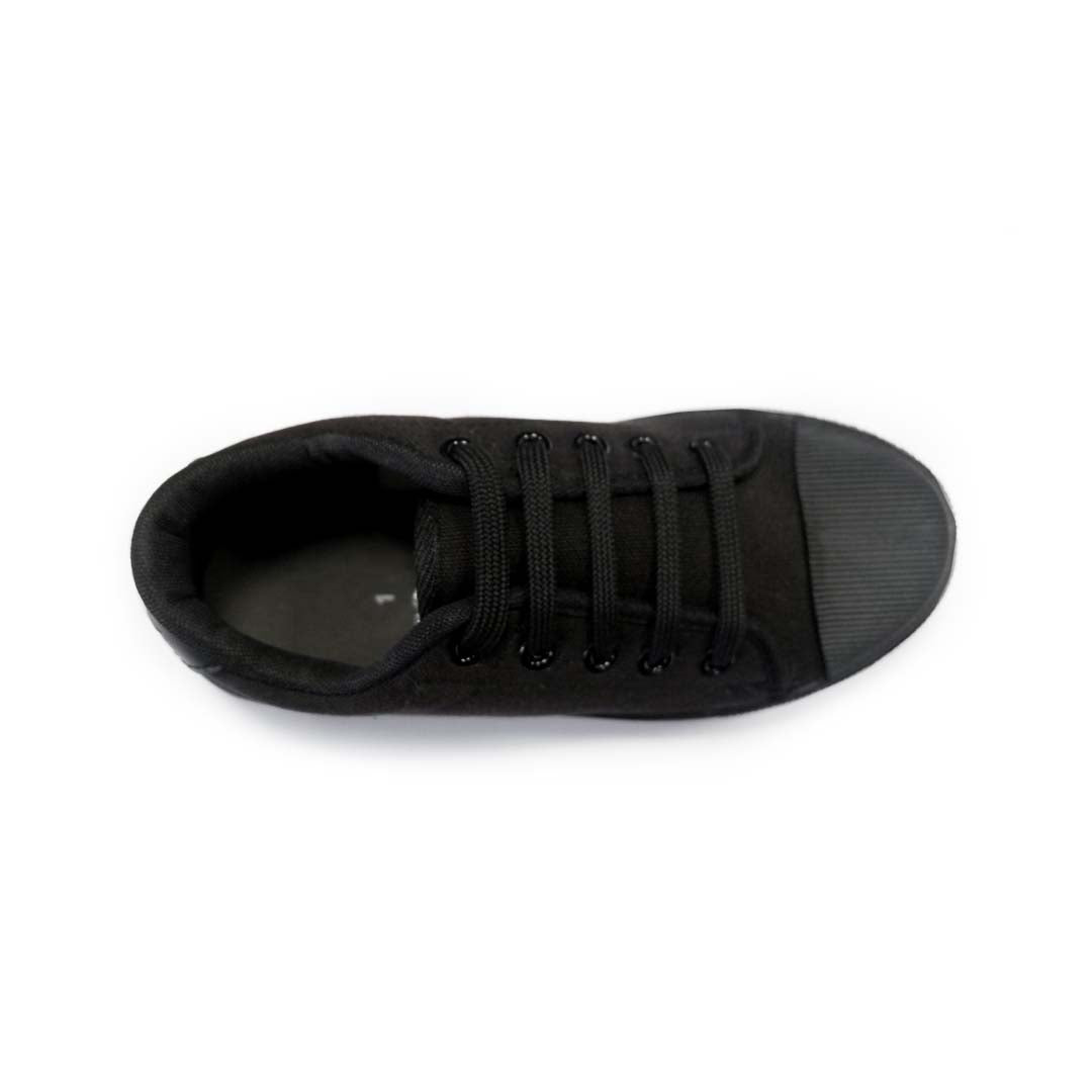 YOO BLACK CANVAS  SHOES  - OLYMPIA