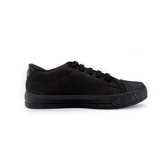 YOO BLACK CANVAS  SHOES  - OLYMPIA