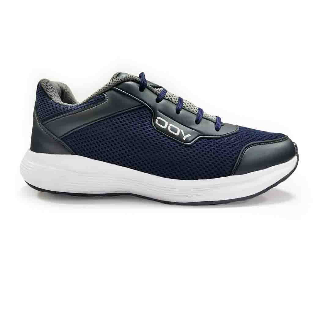 YOO CUT AND SAW BLUE CASUAL SHOES FOR GENTS- ALPHA