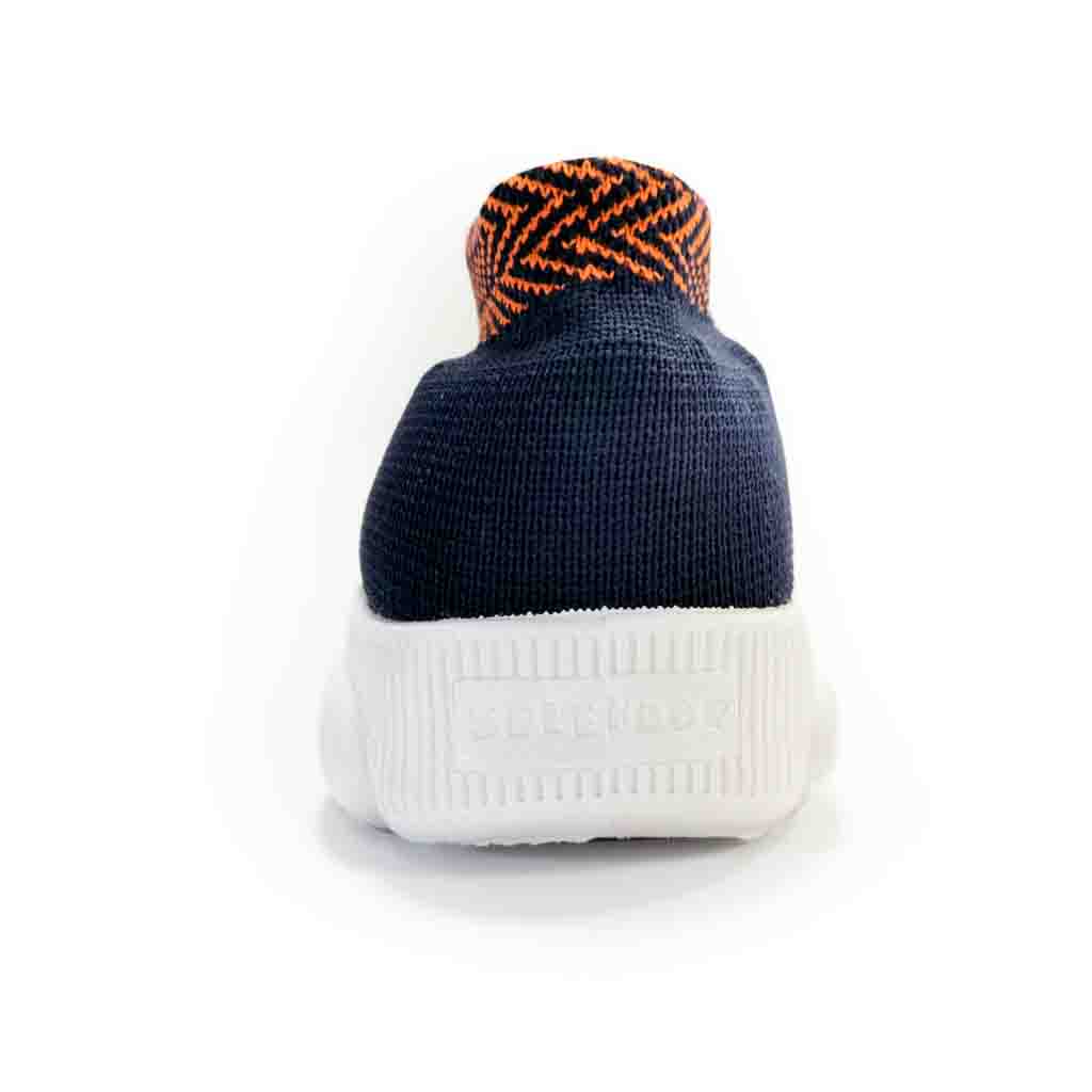 SPLENDOR KNITTED NAVY BLUE CASUAL SHOES FOR KIDS - CASPER