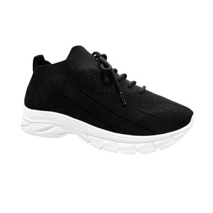 YOO BLACK CASUAL SHOES  LIYONA