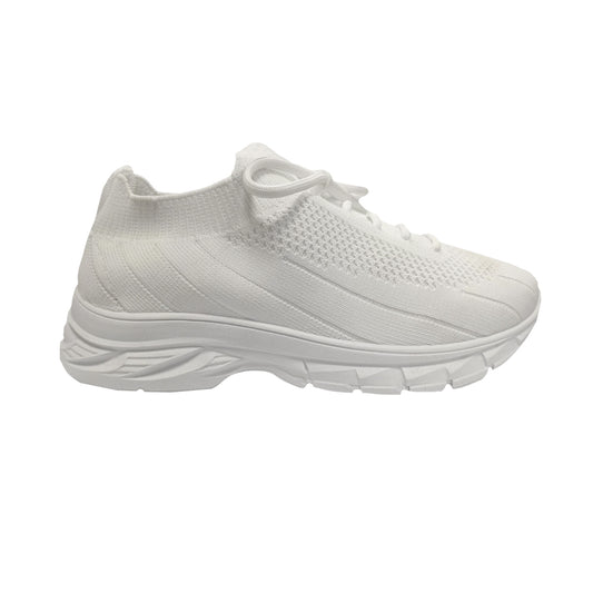 YOO WHITE CASUAL SHOES  LIYONA
