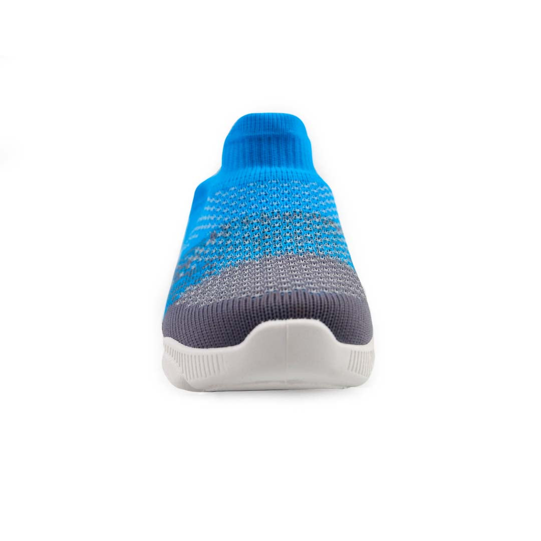 SPLENDOR KNITTED BLUE CASUAL SHOES FOR KIDS - PLUTO