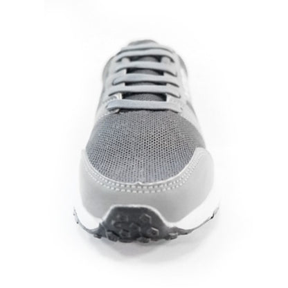 YOO  CUT AND SAW GRAY CASUAL SHOES FOR GENTS - TRACK