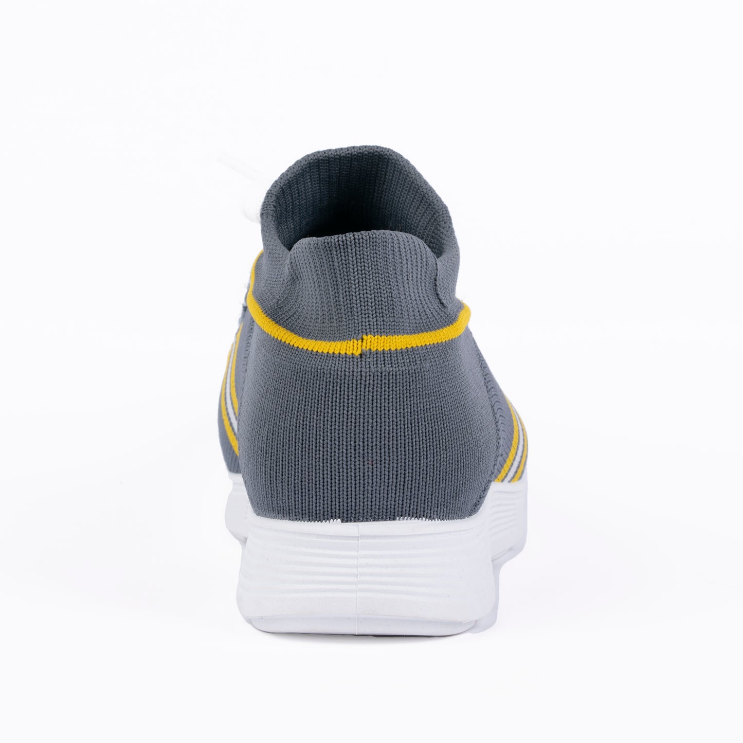 YOO GRAY CASUAL KNITTED SHOES FOR GENTS - STREAK