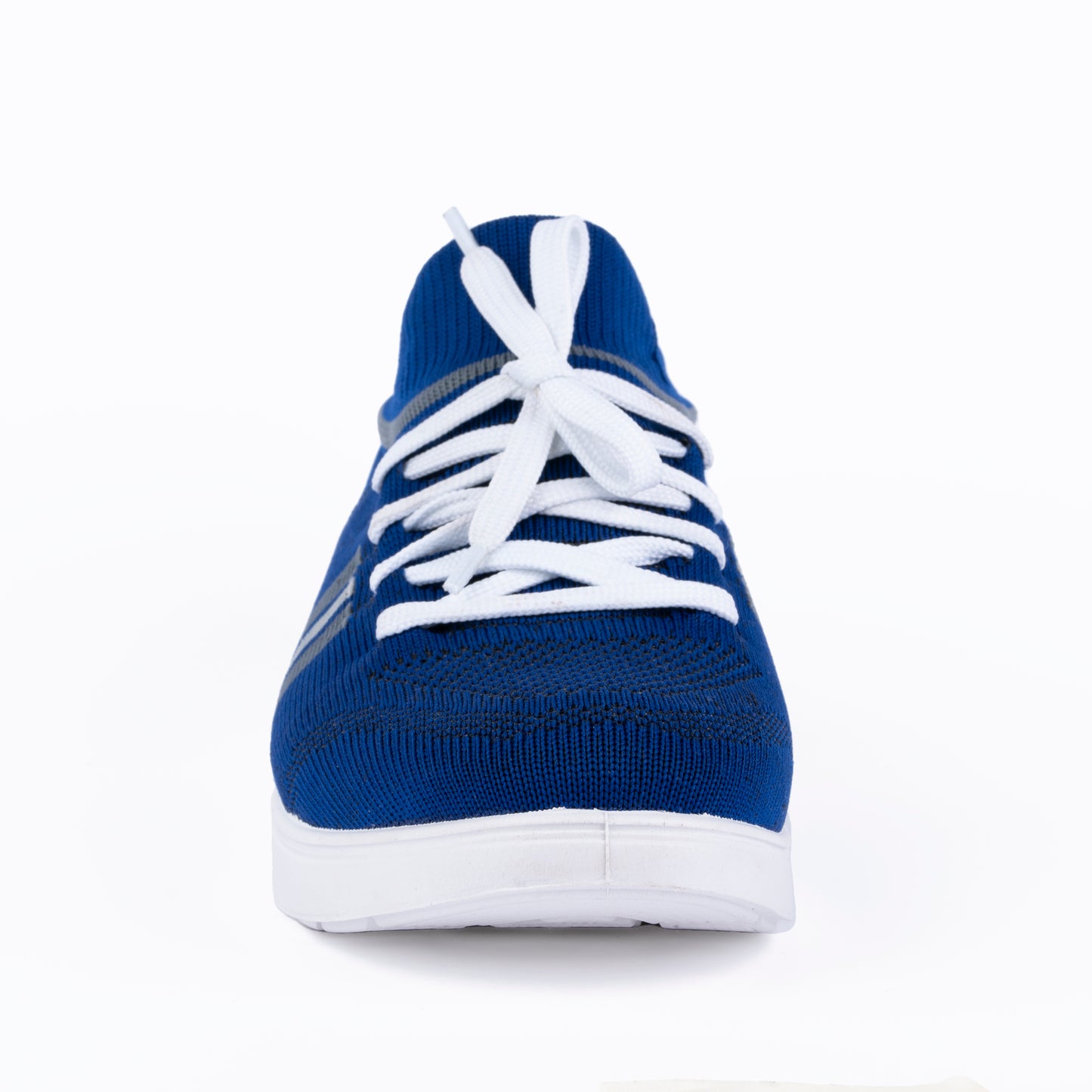 YOO BLUE CASUAL KNITTED SHOES FOR GENTS - STREAK