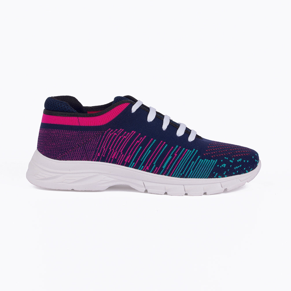 YOO PINK SPORT KNITTED SHOES FOR LADIES -  MODERNA