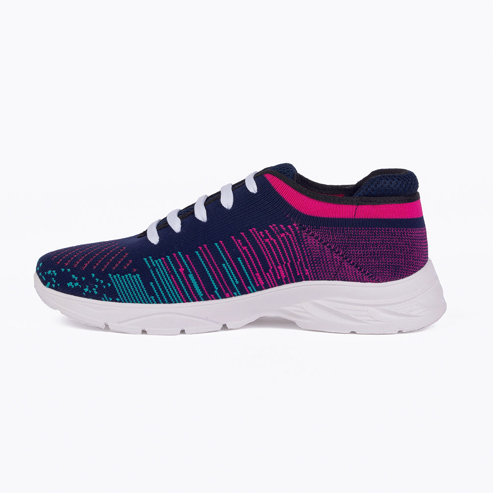 YOO PINK SPORT KNITTED SHOES FOR LADIES -  MODERNA