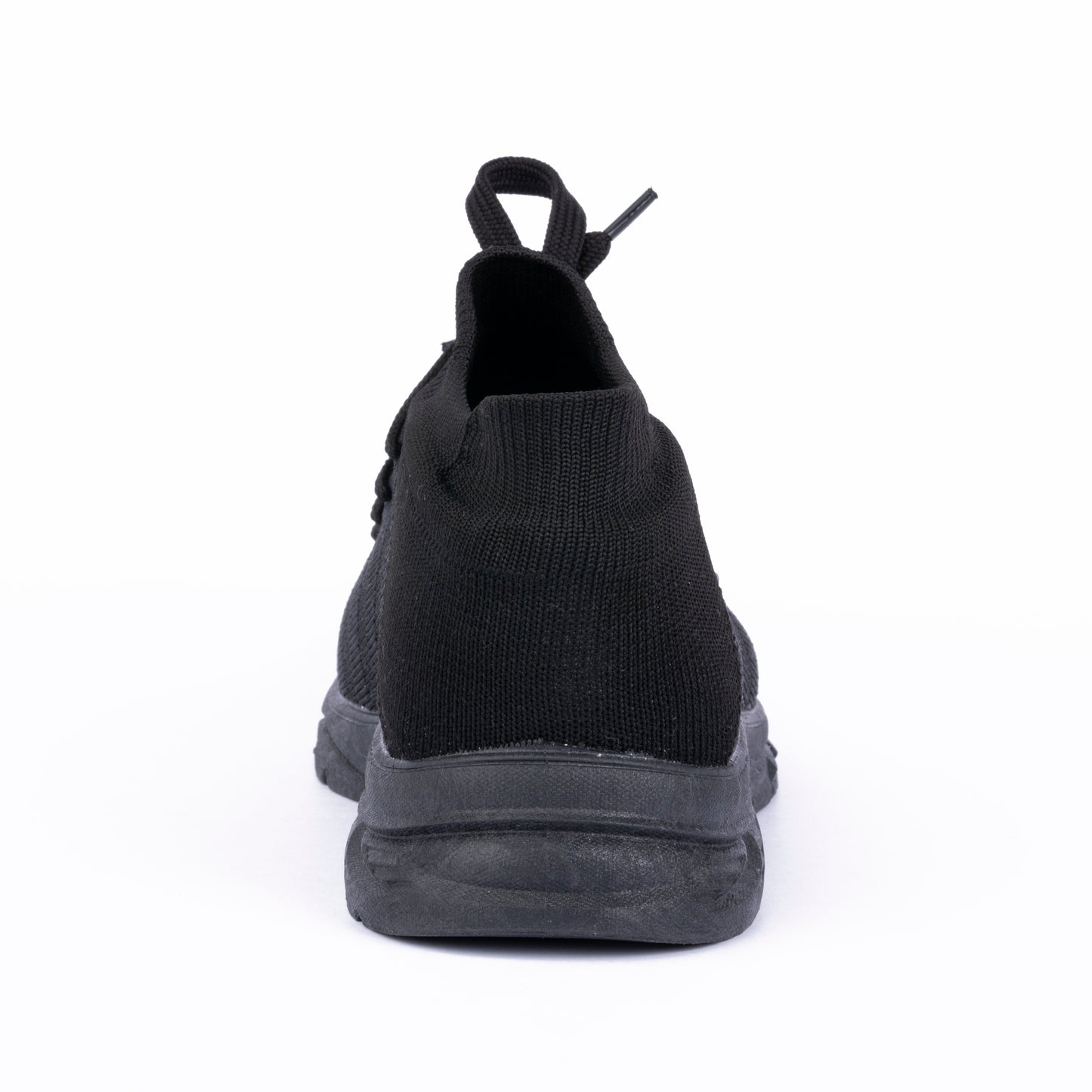 YOO BLACK LACE KNITTED SCHOOL SHOES FOR CHILDREN - ASPIRE