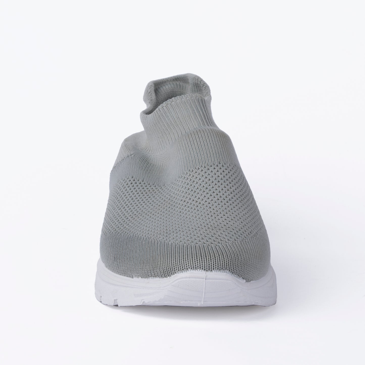 YOO  LIGHT GRAY CASUAL KNITTED SHOES FOR LADIES -  ABAYA