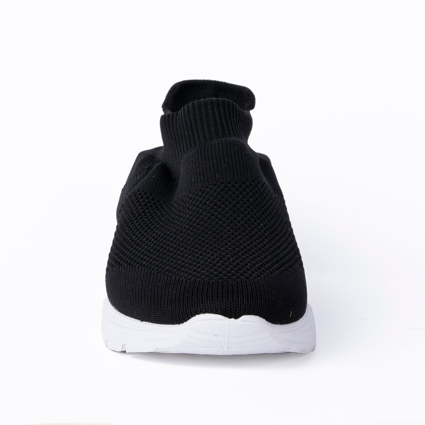 YOO  BLACK CASUAL KNITTED SHOES FOR LADIES -  ABAYA