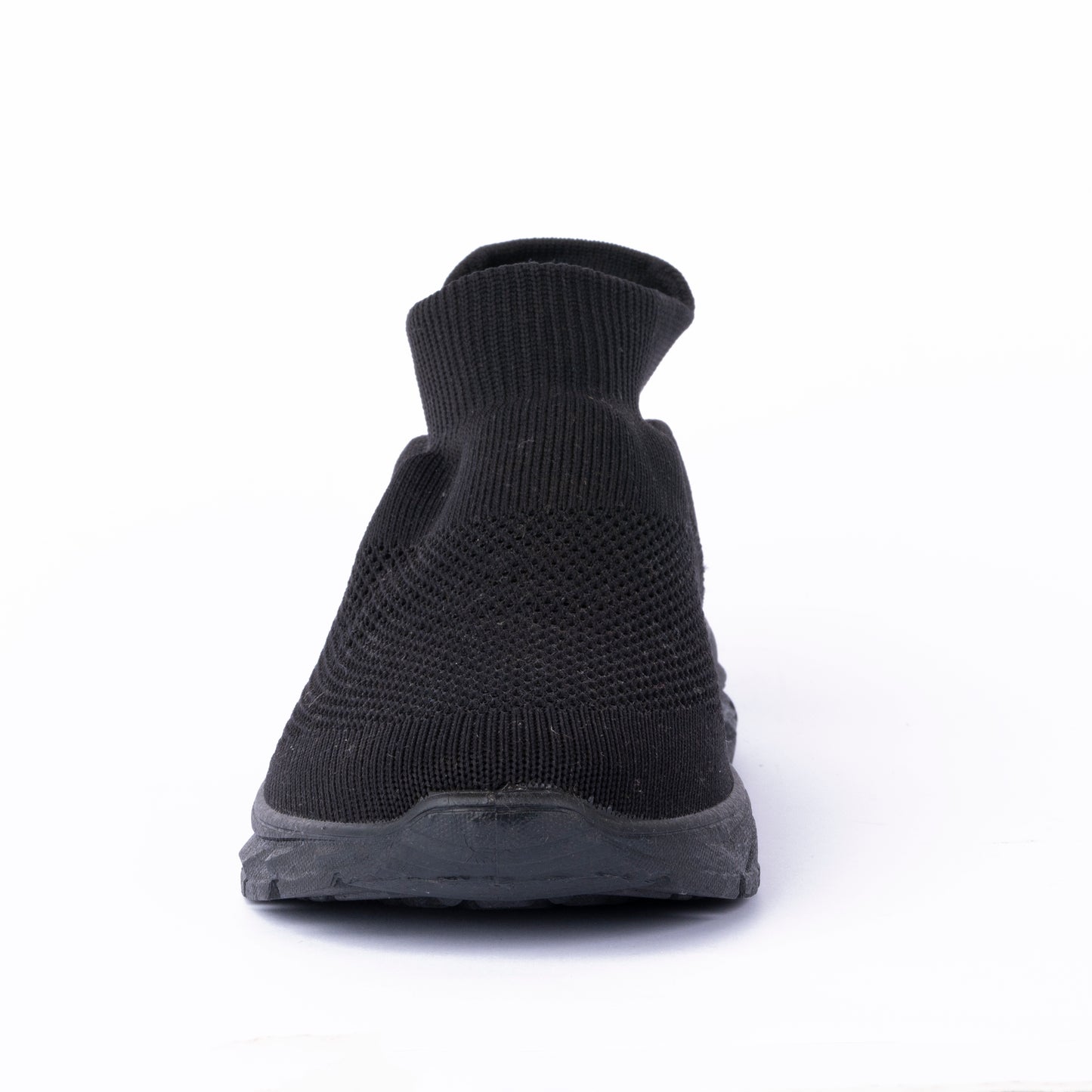 YOO  BLACK CASUAL KNITTED SHOES FOR LADIES -  ABAYA