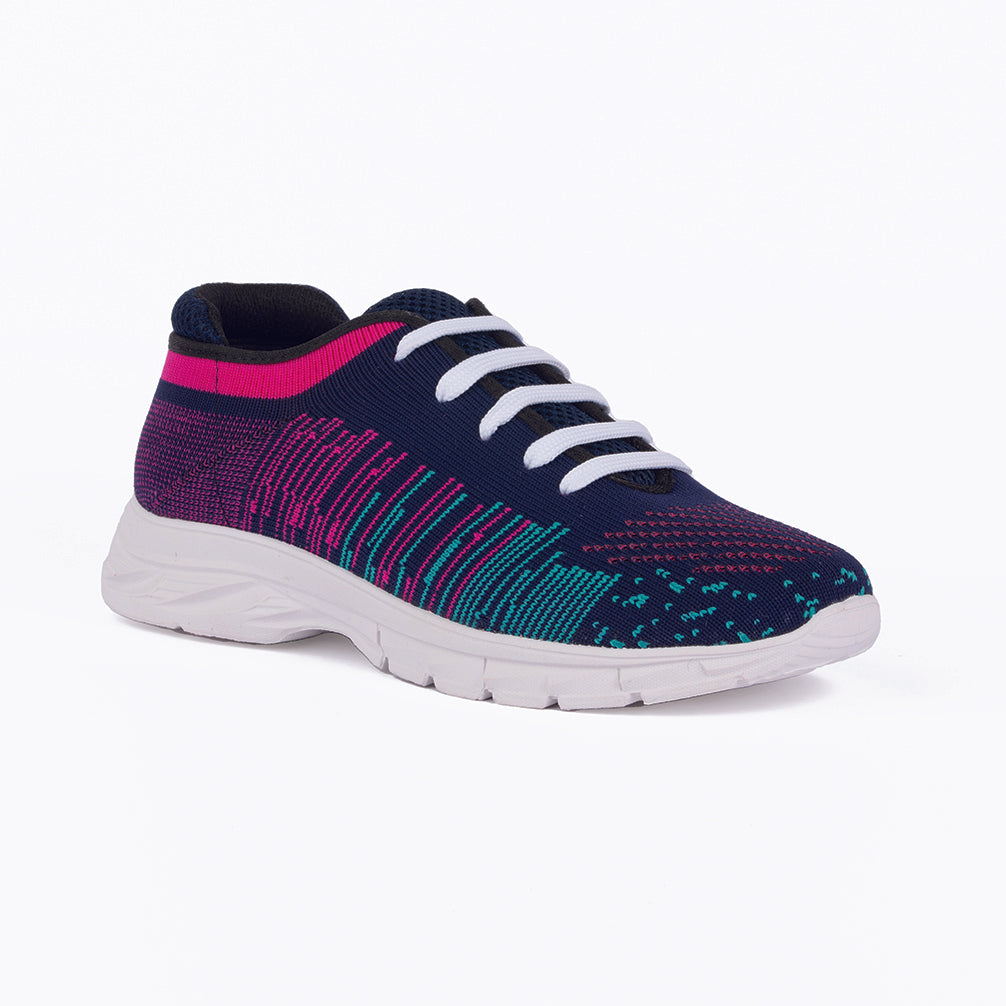 YOO PINK SPORT KNITTED SHOES FOR LADIES -  MODERNA