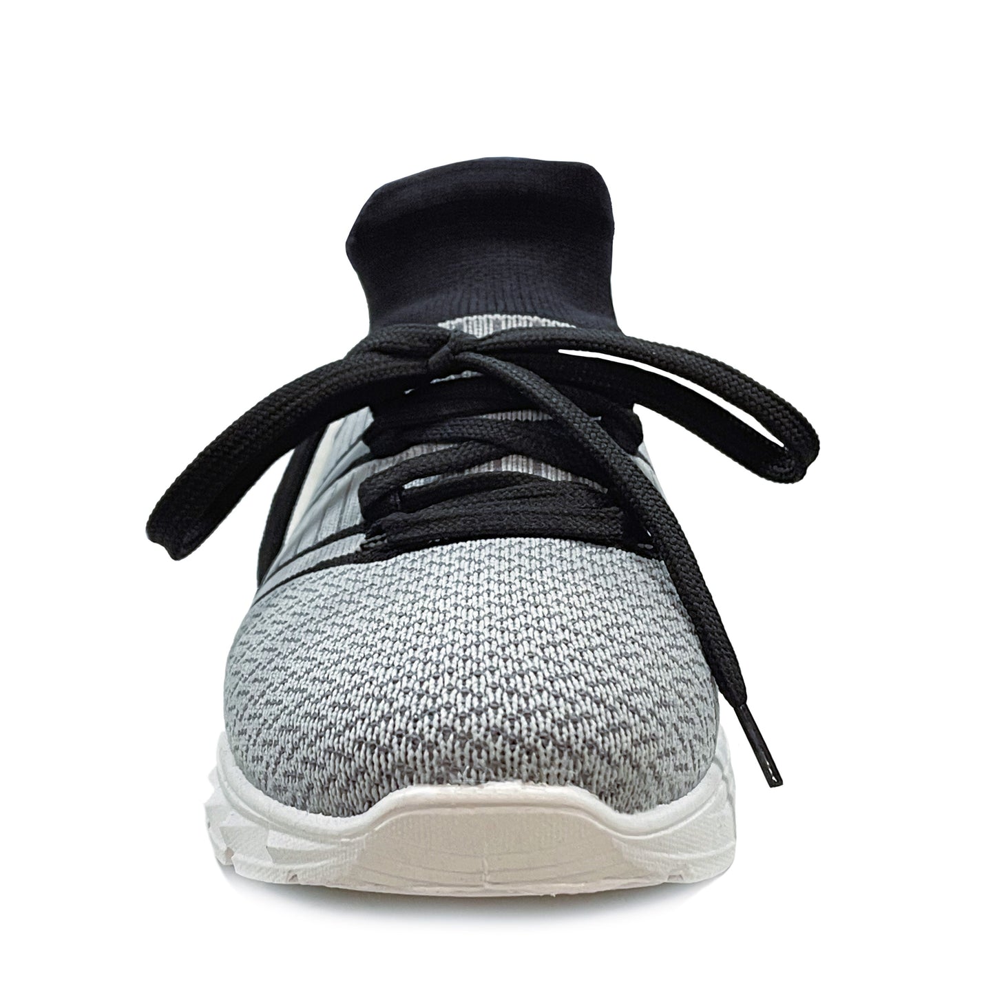 YOO KNITTED BLACK CASUAL SHOES FOR WOMEN - BELLA