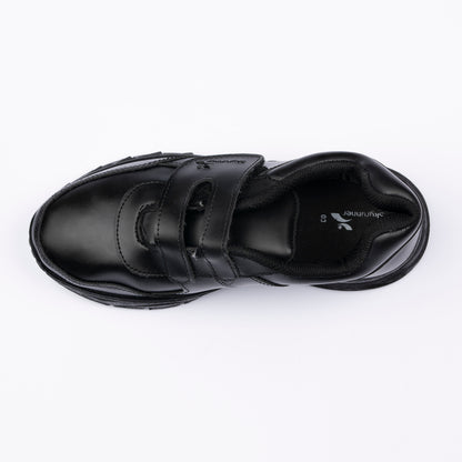 YOO BLACK VELCRO SCHOOL SHOES FOR CHILDREN - APOLLO