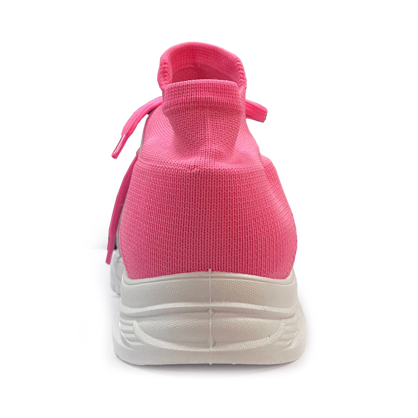 YOO KNITTED PINK CASUAL SHOES FOR WOMEN - BELLA